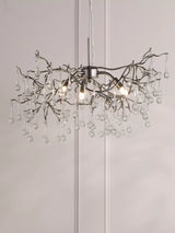 John Lewis Laura Ashley Willow 3 Arm Ceiling Light, Pewter- Buy online at McGrocer