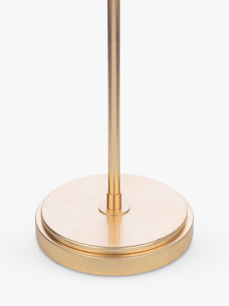 Laura Ashley Halton floor lamp in gold (British brand)