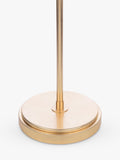 Laura Ashley Halton floor lamp in gold (British brand)