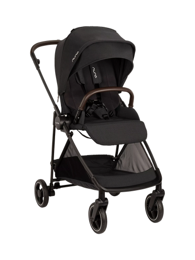 Nuna IXXA Next Kinderwagen, Caviar Leichter Baby-Kinderwagen