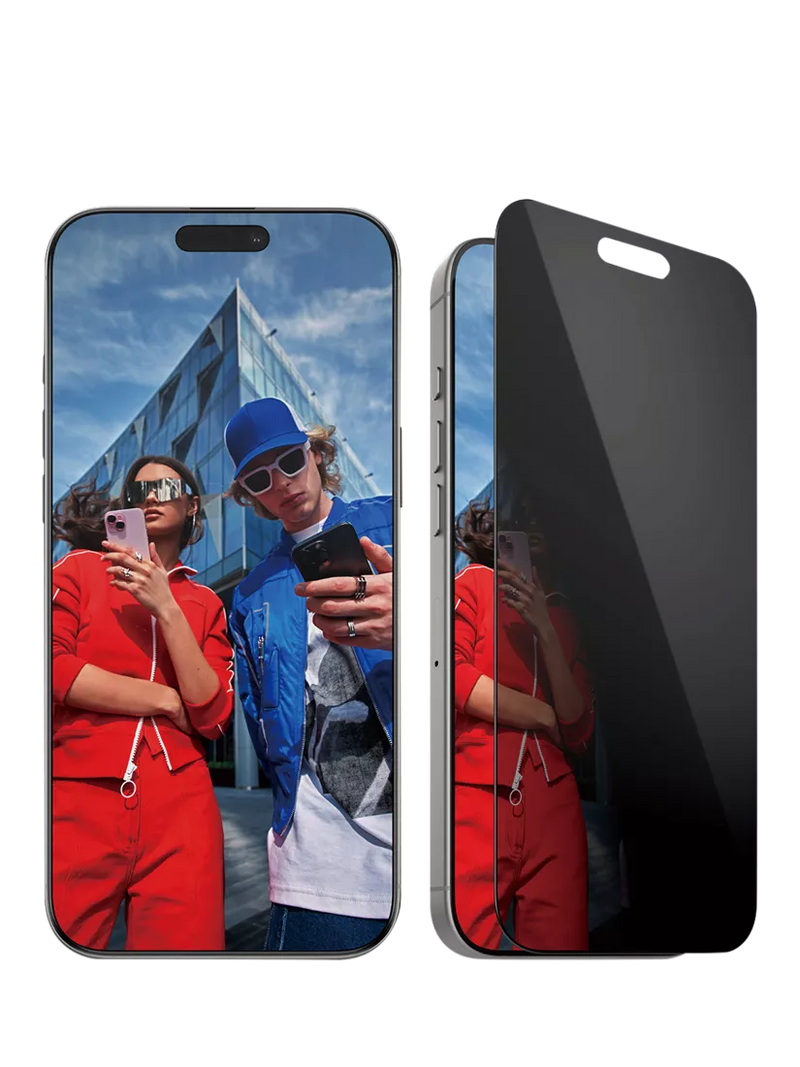 PanzerGlass privacy screen protector for iPhone 16 Pro Max, UK version