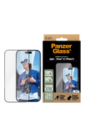 PanzerGlass screen protector Ultra-Wide Fit for iPhone 16/15, UK version