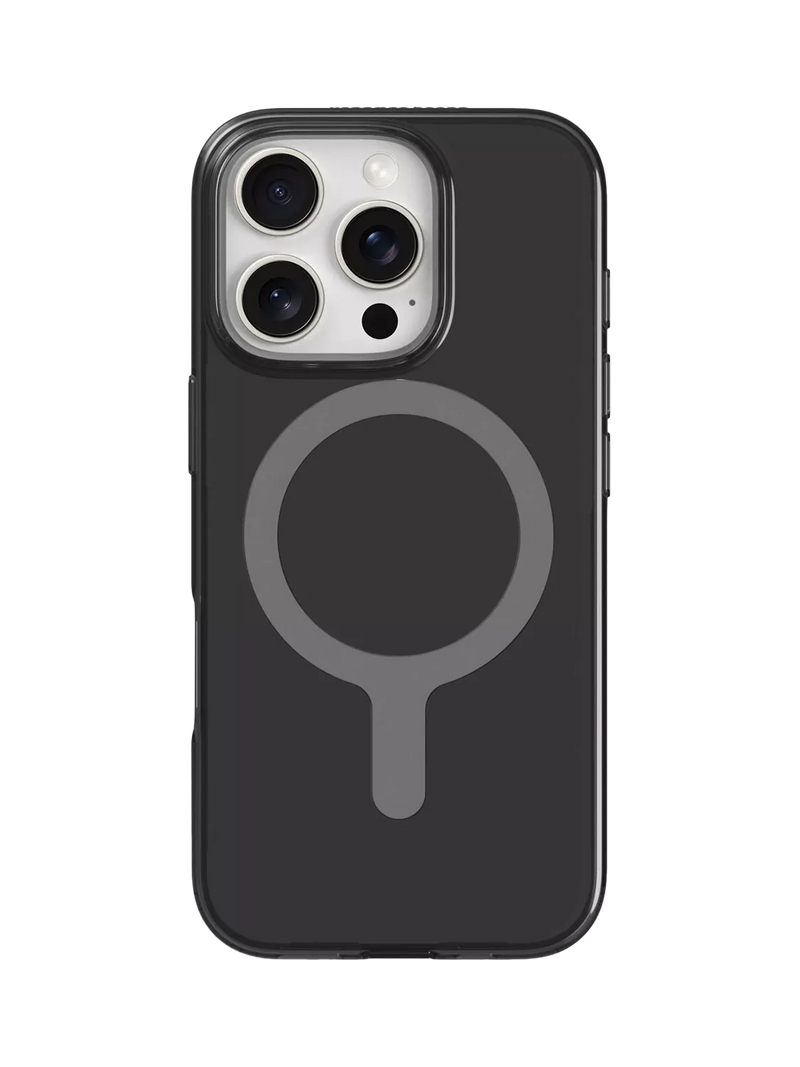 agood company phone case Tinted Black Clear for iPhone 16 Pro - British product
