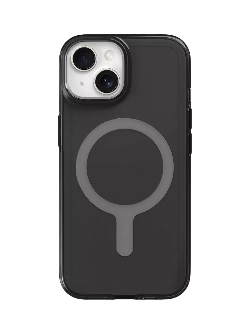 agood company phone case Tinted Black Clear for iPhone 15 (British brand)