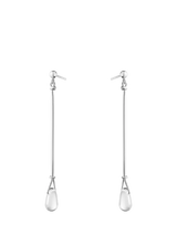 John Lewis Georg Jensen Vivianna Torun Teardrop Gemstone Long Drop Earrings- Buy online at McGrocer