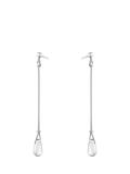 Georg Jensen Hängeohrringe Bergkristall Sterlingsilber (Britische Marke)