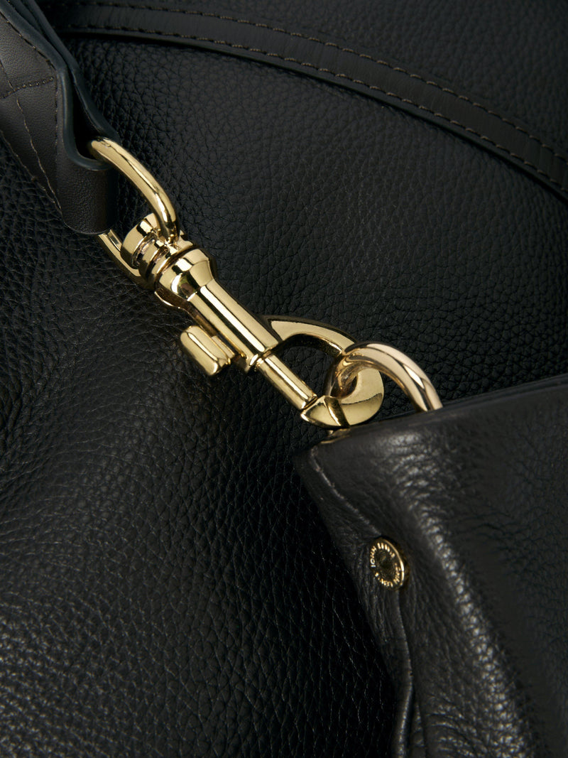 John Lewis oversized leather hobo shoulder bag, imported from the UK
