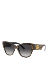 John Lewis Dolce & Gabbana DG4449 Women's Butterfly Sunglasses, Brown- Buy online at McGrocer