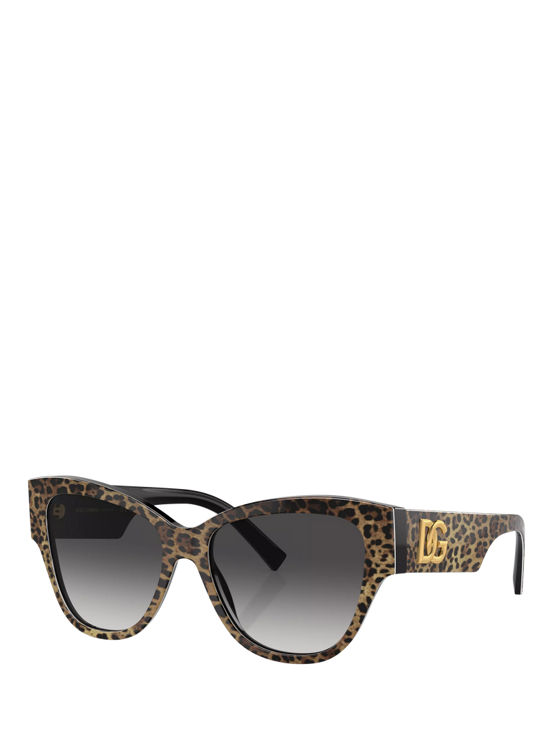 Dolce & Gabbana butterfly sunglasses in brown with gradient lens - British product