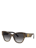 Dolce & Gabbana butterfly sunglasses in brown with gradient lens - British product