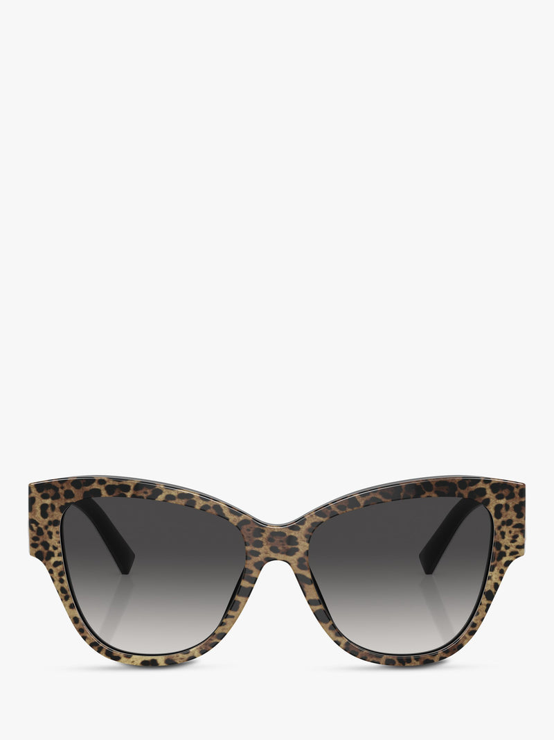 Dolce & Gabbana butterfly sunglasses in brown with gradient lens - British product