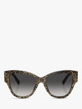 Dolce & Gabbana butterfly sunglasses in brown with gradient lens - British product