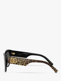 Dolce & Gabbana butterfly sunglasses in brown with gradient lens - British product