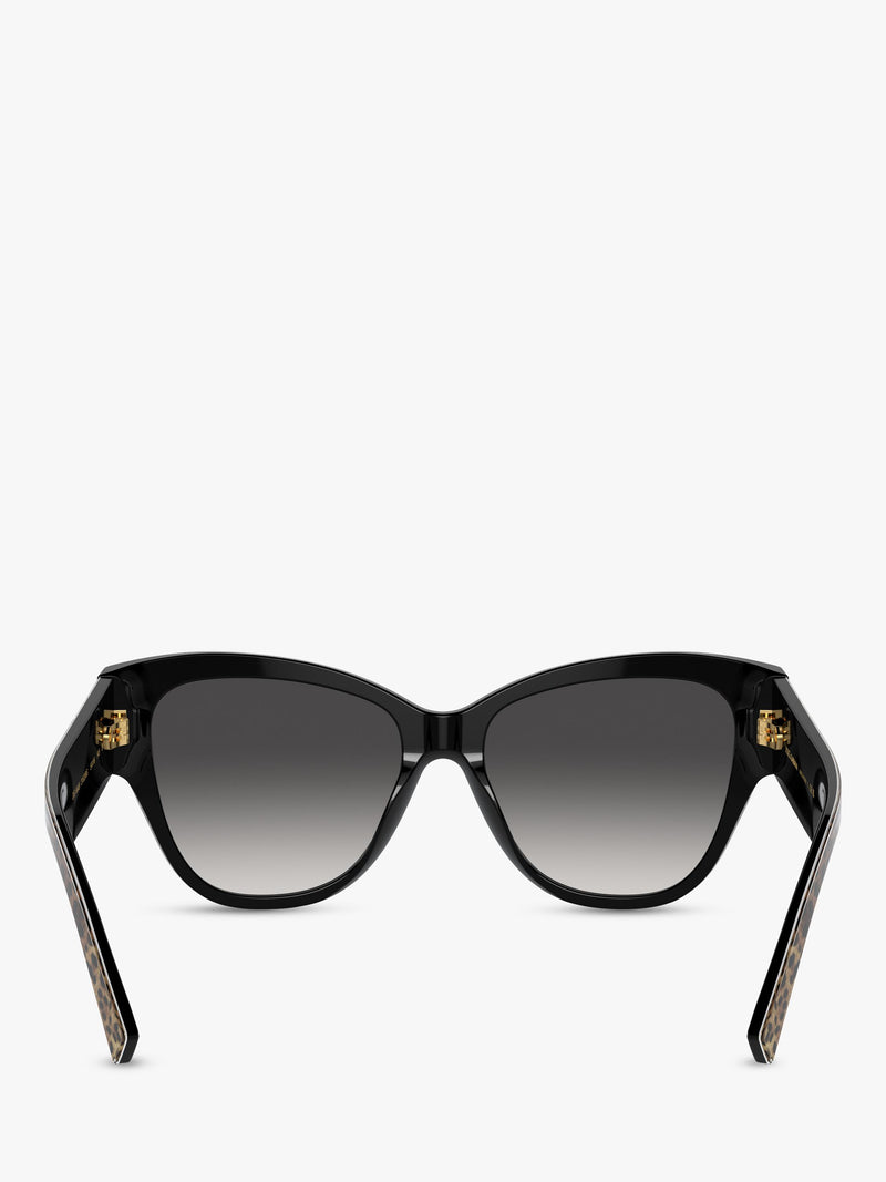 Dolce & Gabbana butterfly sunglasses in brown with gradient lens - British product
