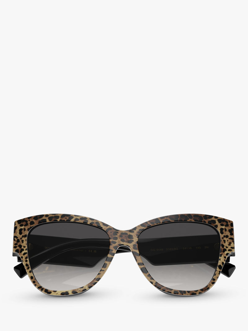 Dolce & Gabbana butterfly sunglasses in brown with gradient lens - British product