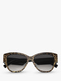 Dolce & Gabbana butterfly sunglasses in brown with gradient lens - British product