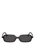 Miu Miu rectangular sunglasses black, UK version