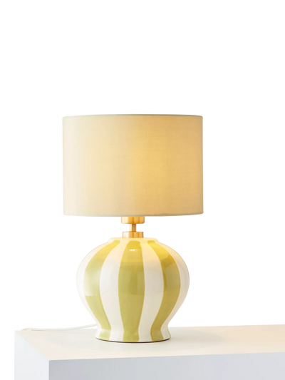 John Lewis John Lewis Burano Striped Ceramic Table Lamp Medium- Buy online at McGrocer