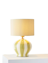 John Lewis John Lewis Burano Striped Ceramic Table Lamp Medium- Buy online at McGrocer