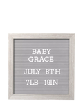 Pearhead rustic letterboard set with 188 letters and numbers - British product