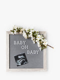Pearhead rustic letterboard set with 188 letters and numbers - British product