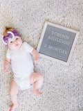 Pearhead rustic letterboard set with 188 letters and numbers - British product