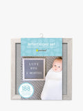 Pearhead rustic letterboard set with 188 letters and numbers - British product