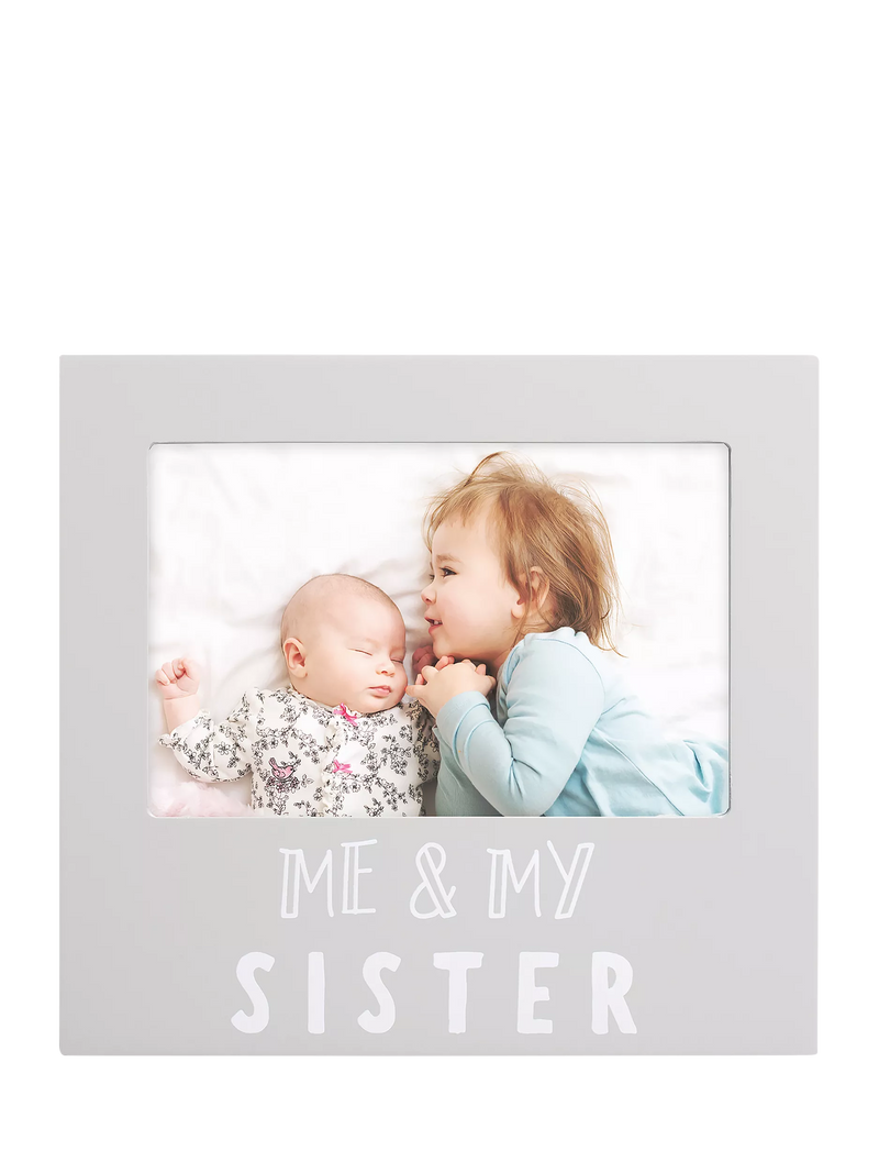 Pearhead Me and My Sister picture frame 4x6, UK version