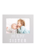 Pearhead Me and My Sister picture frame 4x6, UK version