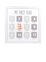 John Lewis Wooden First Year Baby Picture Frame with 12 Photo Spaces- Buy online at McGrocer