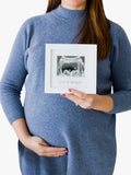 Pearhead sonogram frame wooden keepsake, UK version