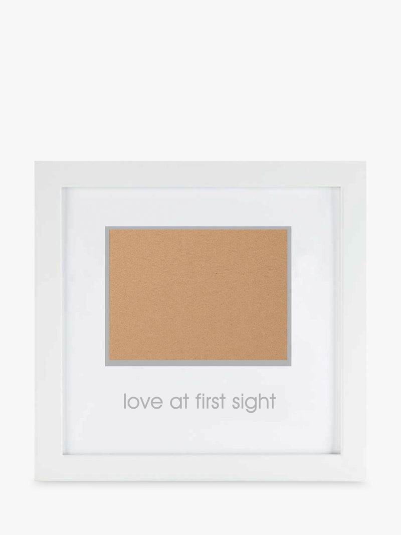 Pearhead sonogram frame wooden keepsake, UK version
