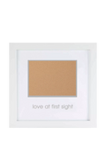 Pearhead sonogram frame wooden keepsake, UK version