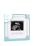 Pearhead sonogram frame wooden keepsake, UK version