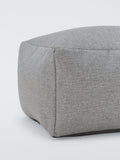 John Lewis square ottoman pouffe with Aquaclean fabric, imported from the UK