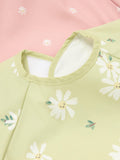 John Lewis weaning bibs daisy print, imported from the UK