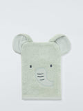 John Lewis Elephant Towelling Mitt Green 39g, UK version