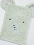 John Lewis Elephant Towelling Mitt Green 39g, UK version