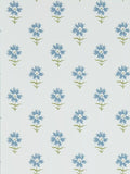Harlequin Fellcroft small-scale floral wallpaper with woodblock print, UK version