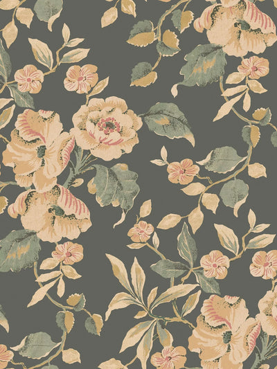 John Lewis Laura Ashley Alyworth Trail Fern Wallpaper- Buy online at McGrocer