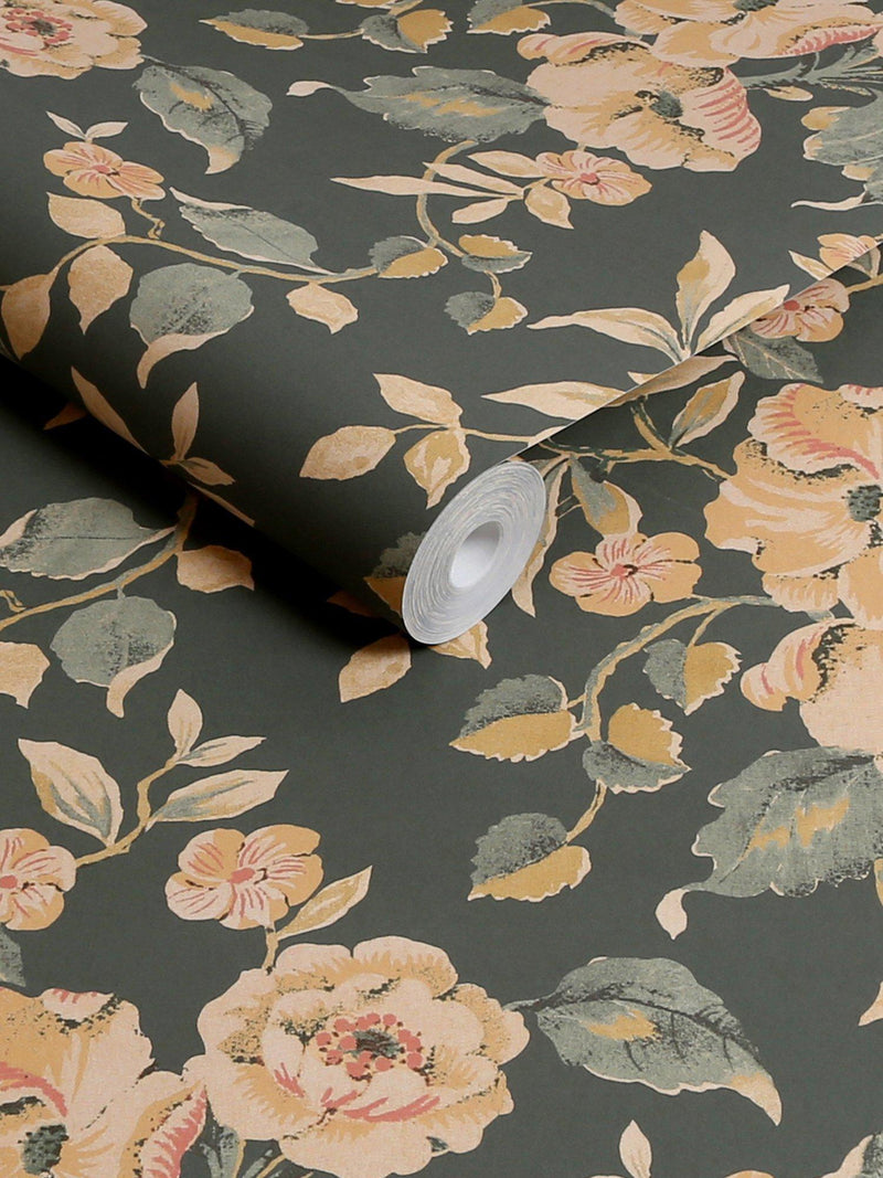 Laura Ashley Alyworth Trail Fern wallpaper, UK version