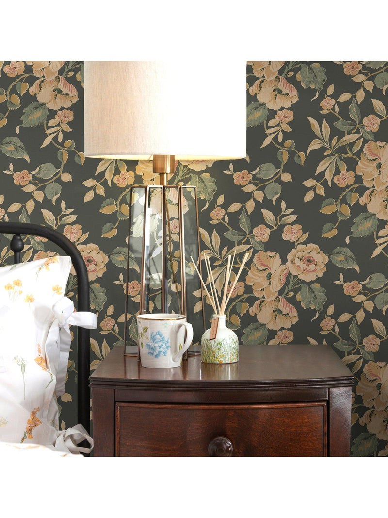 Laura Ashley Alyworth Trail Fern wallpaper, UK version