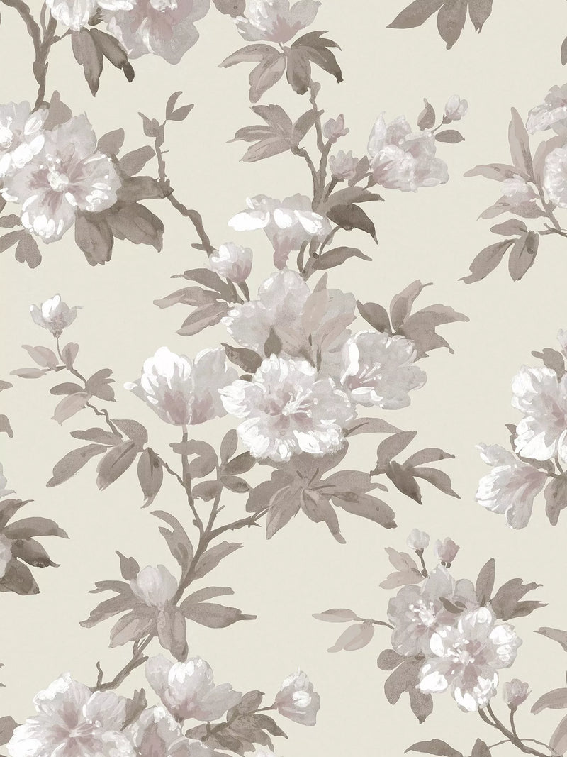 Laura Ashley Rosamund Natural Wallpaper, UK version