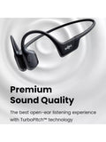 Shokz OpenRun Mini bone conduction wireless headphones black (British brand)