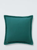 John Lewis bordered velvet cushion 45x45cm (British brand)