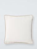 John Lewis corded geometric cushion in natural, UK version