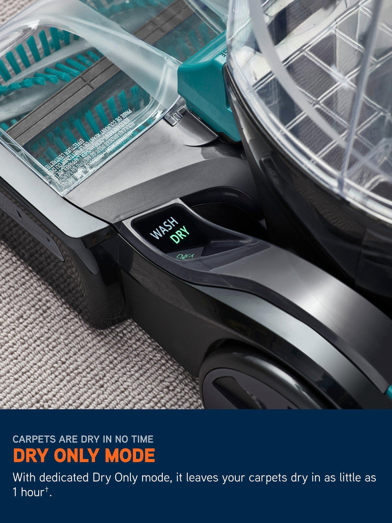 Vax pet-design carpet cleaner with graphite and teal finish (British brand)