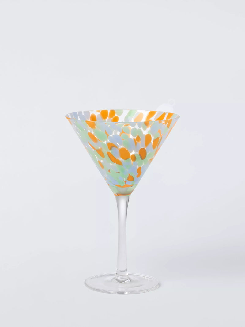 John Lewis Confetti Martini Cocktail Glass 300ml, UK version