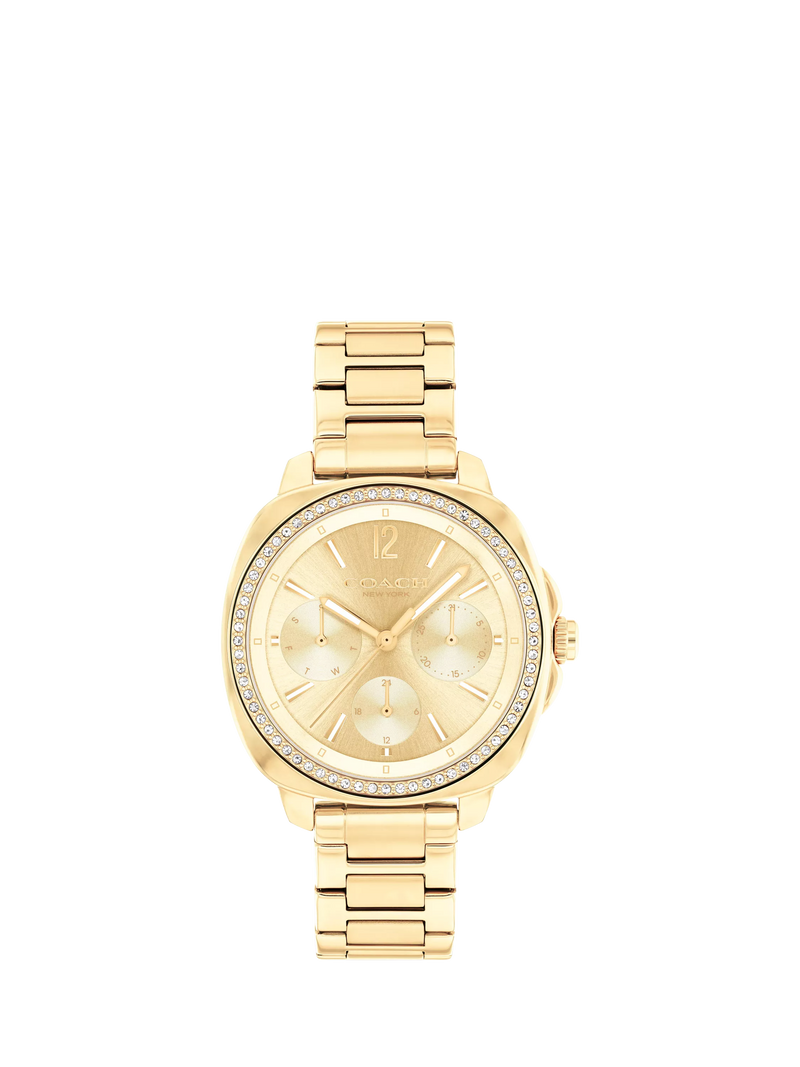 Coach Kitt women's gold watch 34mm - British product