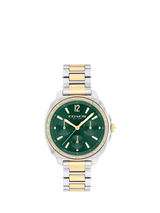John Lewis Coach Women's Kitt Crystal Bezel Bracelet Strap Watch Gold/Silver- Buy online at McGrocer